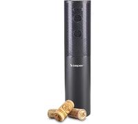 ASFASFq-P102ACP101 Tire-bouchon électrique pour bouteilles de vin, 20W, Décapsuleur électrique rechargeable avec câble USB, Corps en plastique et lumière de fonctionnement LED, Noir