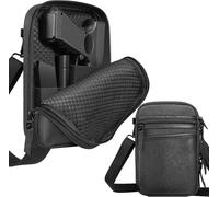 Asfasfq-Palumma Sac À Main Dissimulé Avec Bandoulière Tactique Molle Pour Téléphone Portable En Plein Air Camping Randonnée Voyage, Noir
