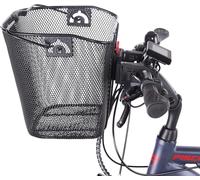 Asfasfq-Panier De Guidon Fischer Avec Fixation Rapide, Spécialement Conçu Pour Les Vélos Électriques, Capacité De Charge 5 Kg, Compatible Avec Tous Les Écrans Courants D'une Largeur De 9 Cm, Entre Au
