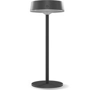 Asfasfq-Parma Lampe De Table Solaire, Lumière Sans Fil, Intérieur & Extérieur, Rechargeable, À Piles, Contrôle Tactile, Variable, Noir