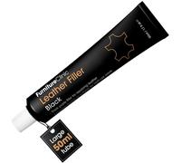 Asfasfq-Pâte Réparatrice Cuir: Pour Enduire Les Trous, Accrocs, Rayures Et Craquelures 50ml Blanc (L'emballage Peut Varier)
