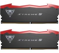 ASFASFq-Patriot Viper Xtreme 5 DDR5 RAM Kit mémoire de Jeu de Bureau UDIMM 48 Go (2X24 Go) 7600MT/s CL36 - PVX548G76C36K