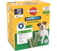Asfasfq-Pedigree Dentastix Fresh Sticks Dentaires Pour Petit Chien 5-10kg - 112 Bâtonnets (Lot De 4 Boîtes De 28 Friandises) - Hygiène Bucco-Dentaire, Scientifiquement Prouvé, Haleine Fraîche Au Quot