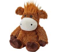 Asfasfq-Peluche Vache Highland Sac De Blé Micro-Ondable, Peluche Chauffante Ou Rafraîchissante Pour Tous Âges, Légèrement Parfumée À La Lavande Française, Sac De Blé Poudré