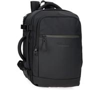 Asfasfq-Pepe Jeans Sac À Dos Sail Up, Noir, 25 X 37 X 12 Cm, Polyester Et Pu, 11,1 L, Par Joumma Bags