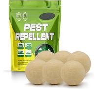 ASFASFq-Pesdispear Repulsif Souris, Anti Souris, Anti Moustique, Répulsif Fourmi Anti Araignée Cafard Mieux Que Le Répulsif à Ultrasons e Piege a Souris 6Balles