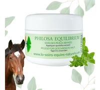 Asfasfq-Philosa Equilibrium - Soin, Baume Naturel Des Peaux Abimées (Gale De Boue,...) Pour Chevaux - A Base De Plantes, Calendula, Tea Tree, Lavande, Origan, Huile De Cade (250ml)