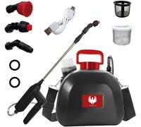 ASFASFq-PHOENIX - Pulvérisateur Electrique Easy Sprayer 5L ¿ Pulverisateur de Jardin à Batterie Rechargeable avec 3h d¿Autonomie, Pulverisateur avec Triple Buses (Cône, Éventail, Jet Douche), Léger,