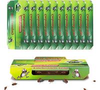 ASFASFq-Piège à cafards 10 pièces ¿ Piège adhésif Puissant Contre Les blattes, sans Odeur, Non Toxique, élimination Efficace des cafards, Discret & sûr, idéal Cuisine, Salle de Bain, Cave, Enfants &