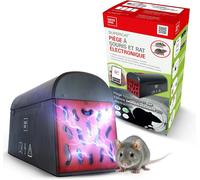 ASFASFq-Piège Électronique à Souris et Rats SuperCat - Contrôle Intelligent avec Application - Élimination Rapide Haute Tension - sans Contact - Usage Intérieur - Bluetooth - Réutilisable