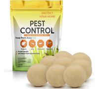 ASFASFq-Pièges à nuisibles, Répulsif à ultrasons pour Souris pour intérieur et extérieur, piège idéal pour rongeurs, araignées, Souris et moustiques, protège jusqu'à 11 m² - 8 pièces
