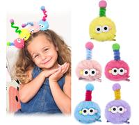 Asfasfq-Pinces À Cheveux Amusante En Peluche, 5 Pièces Mignon Épingles À Cheveux Pour Enfant Fille, Épingle Cheveux De Dessin Animé Drôle, Couleur Barrette Accessoires Cheveux Femme