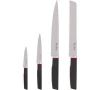 Asfasfq-Pintinox, Lot De 4 Couteaux De Cuisine Série Living, Acier Inoxydable