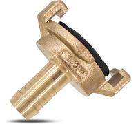 ASFASFq-PipeSan ¿ Raccord express laiton 1/2¿ système Geka ¿ Coupleur rapide tuyau arrosage avec embout cannelé 13¿15 mm ¿ Compatible GK et Gardena ¿ Anti fuite ¿ Testé 10 bar / 120°C