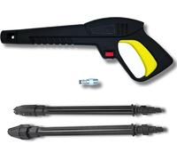 ASFASFq-Pistolet pour nettoyeur haute pression Lavor S'09 avec lance à jet variable et lance rotative, adaptateur 1/4"" inclus, compatible avec les nettoyeurs haute pression Lavor, raccord rapide