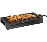 ASFASFq-Plancha électrique [Barbecue intérieur & extérieur] Fiesta (plaque antiadhésive amovible, réglage de température, bac à graisse, câble détachable, 2400W) Grill électrique 22550-56