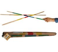 Asfasfq-Planète Bois - Mikado Géant - Fsc - 140787-2 À 6 Joueurs - Multicolore - Bois - Jeu Pour Enfant - Jeu De Société - Jeu D'adresse - Jeu De Plein Air - 80 Cm X 1 Cm - À Partir De 4 Ans