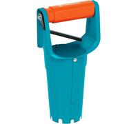 ASFASFq-Plantoir à bulbes de Gardena : accessoire idéal pour la pose de bulbes, avec mécanisme de dégagement automatique et échelle de profondeur, en acier de qualité avec revêtement Duroplast (3412-