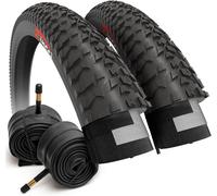 Asfasfq-Pneu Bmx 20 X 1.95 Pouces - Set Pliable Pneus 20"" Avec 2x Chambre A Air 53-406, 30 Tpi Pour Bmx Freestyle, Vélo Enfant 20 Pouces, Vtt, Montagne & Course Velo - Adapté Aux Garçons Et Aux Fille