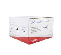 ASFASFq-PNI FTP Câble Cat6 F06 305 m pour Internet 1 Gigabit/système de surveillance Gris