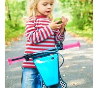 Asfasfq-Poignee Velo Enfant, 22mm Poignées De Guidon De Vélo Pour Enfant, Poignées En Caoutchouc Antidérapantes, Pour Bmx Draisienne Electrique Tricycle Scooter Trotinette Enfants