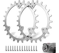 ASFASFq-Pointes en Acier Inoxydable pour Husqvarna Automower 420/320/430X/435X/440/450X,2X Crampons en Acier Inoxydable de qualité supérieure amélioration de la Traction de la pelouse pour Robot Tond