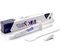 ASFASFq-Polartherm Thermal Grizzly X-8 Pâte thermique CPU 2 g pour CPU et GPU ¿ Haute conductivité thermique, longue durée de vie, graisse thermique non conductrice ¿ Kit composé thermique avec spatu
