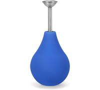 ASFASFq-Pommeau de douche pour plantes - 230 ml - En silicone - Avec buse en acier inoxydable - Pulvérisateur pour arroser les graines - Bonsaï - Plantes sensibles - Bleu