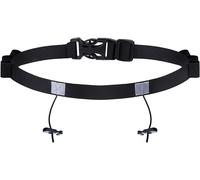 Asfasfq-Porte-Dossard Pour Marathontriathlon Ceintures Pour Numéro De Participant De Course Cyclisme Porte Dossard,Léger Et Respirant, Fixe,Noir