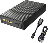 Asfasfq-Powerbank Nb20000 Gen3 Power Bank Avec 20 000 Mah Et Fibre De Carbone Ultra Légère, Chargeur Usb-C Portable, Charge Rapide