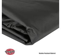 ASFASFq-Premier Decorations 8080, Housse de Barbecue d'extérieur Extensible, pour modèle à 3 brûleurs Double Combustible au gaz et au Charbon de Bois, 29 x 65 x 49 cm, Noir