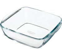 Asfasfq-Pyrex Prepware - Plat Carré En Verre 25 X 22 Cm -2,2 L