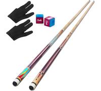 Asfasfq-Queue De Billard, Lot De 2/3/4 Queues De Billard Canne De Billard Pool Cue De 58'' En Bois D'érable Canadien Pour Joueurs De Billard Professionnels