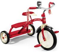 Asfasfq-Radio Flyer Tricycle Rouge Classique À Deux Ponts, Tricycle Rouge Pour Tout-Petits De 2,5 À 5 Ans
