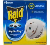 ASFASFq-Raid Insecticide/Diffuseur Électrique à Sable Compressé Anti-Moustiques/Moustiques Tigres/Mouches Recharge Night/Day