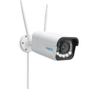 ASFASFq-Reolink 4K 8MP Camera Surveillance WiFi Exterieure, Caméra Wi-FI 6, Zoom Optique 5X, Vision Nocturne Couleur, Détection de Personnes/Voitures/Animaux, Audio Bidirectionnel, IP67 Etanche, RLC-