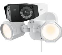 ASFASFq-Reolink Caméra de sécurité 4K à Double Objectif avec floodlights, caméra IP PoE d'extérieur avec Angle Ultra-Large de 180°, de 1800 Lumen, détection des Personnes/véhicules, Duo Floodlight Po