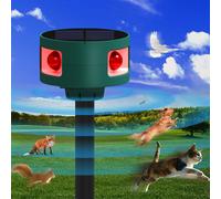 ASFASFq-Répulsif Chat Extérieur-Répulsif Ultrason pour Chat Solaire Répulsif Animaux Ultrason, 4 Modes, IP55 étanche Répulsif Chat Solaire Répulsif Rongeurs Ultrason pour Anti Chats Chiens Souris Rat