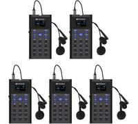 ASFASFq-Retekess TT128 Self-Tour Guide System, Automatic Explanation Tour Guide System, Audio Whisper Interpretation Equipment, 41 Langues, pour Les Paysages Célèbres, la Galerie D'exposition du Musé