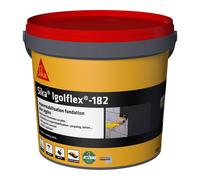 ASFASFq-Revêtement bitumineux en pâte - Sika Igolflex-182, Noir - Pour l'imperméabilisation et la protection des murs de fondations - Prêt à l'emploi - Fort pouvoir couvrant - Application facile - 5k