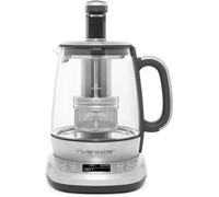 ASFASFq-riviera&bar - Théière Bouilloire à Température Réglable CHA DAO EXPERT - Verre Trempé et Inox - Mode Silencieux - Infusion Thé Optimale - 1,5L, 22x36,5x29,5 cm