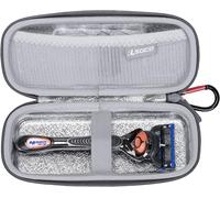 Asfasfq-Rlsoco Étui Compatible Avec Gillette Fusion 5/Mach3 /Proglide/Proglide Power Rasoir Pour Homme (Étui Uniquement)
