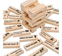 ASFASFq-Ronronner Jeux Coquins pour Couples - 48 Pièces Jeu de Construction Romantique pour Couples - Blocs Créatifs pour Renforcer la Complicité, Idée Cadeau Interactive pour Époux et Amoureux