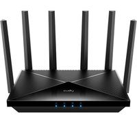 ASFASFq-Routeur Wi-Fi 7 BE11000 tri-bande, 6 flux 10 Gbit/s, 4 ports 2,5 G, jusqu'à 11 000 Mbps, serveur et client VPN, application Cudy et Mesh, 6 antennes à gain élevé, WR11000