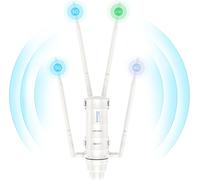 ASFASFq-Routeur WiFi Extérieur 4G LTE avec Logement pour Carte SIM Nano, 1200Mbps Dual Band Wireless Internet WiFi, 4x7dBi Omni Directional Antennas, Support Router/4G Router/Mix Mode