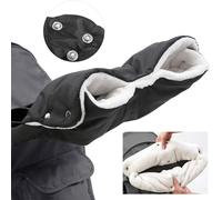 Asfasfq-Roysmart Gant Poussette Protège-Mains, Doux Chaud Coupe-Vent Et Imperméable Gant, Poussettes Chaud Hiver Antigel Gants Bébé Chauffe-Mains Protection Des Mains Moufle Poussette Pour Canne