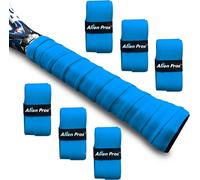 Asfasfq-Ruban Grip Pour Raquette De Tennis Pré-Découpé Et Anti-Transpirant - Recouvrez Votre Raquette Pour Une Meilleure Performance (6 Grips, Bleu)