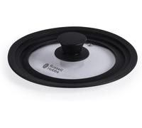 ASFASFq-Russell Hobbs RH03281EU7 Couvercle Universel De Casserole ¿ Couvercle En Verre Trempé, Bordure En Silicone Pour Casseroles 16cm, 18cm, 20cm, Couvercle De Pot De Rechange Avec Sortie De Vapeur