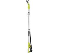ASFASFq-RYOBI Coupe-Branches télescopique Sans Fil 18V ONE+ RY18PLA-0 ¿ Compact, longueure 2,7m, Lame Tranchante, coupe max 32mm, Idéal Branches Épaisses ¿ Batterie Non Incluse