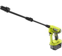 ASFASFq-RYOBI Pistolet Haute Pression sans Fil 18V One+ RY18PW22A-0 ¿ Pression 22 Bar, Réservoir Eau, Léger et Mobile, Nettoyage léger et Rinçage Uniquement ¿ Batterie Non Incluse